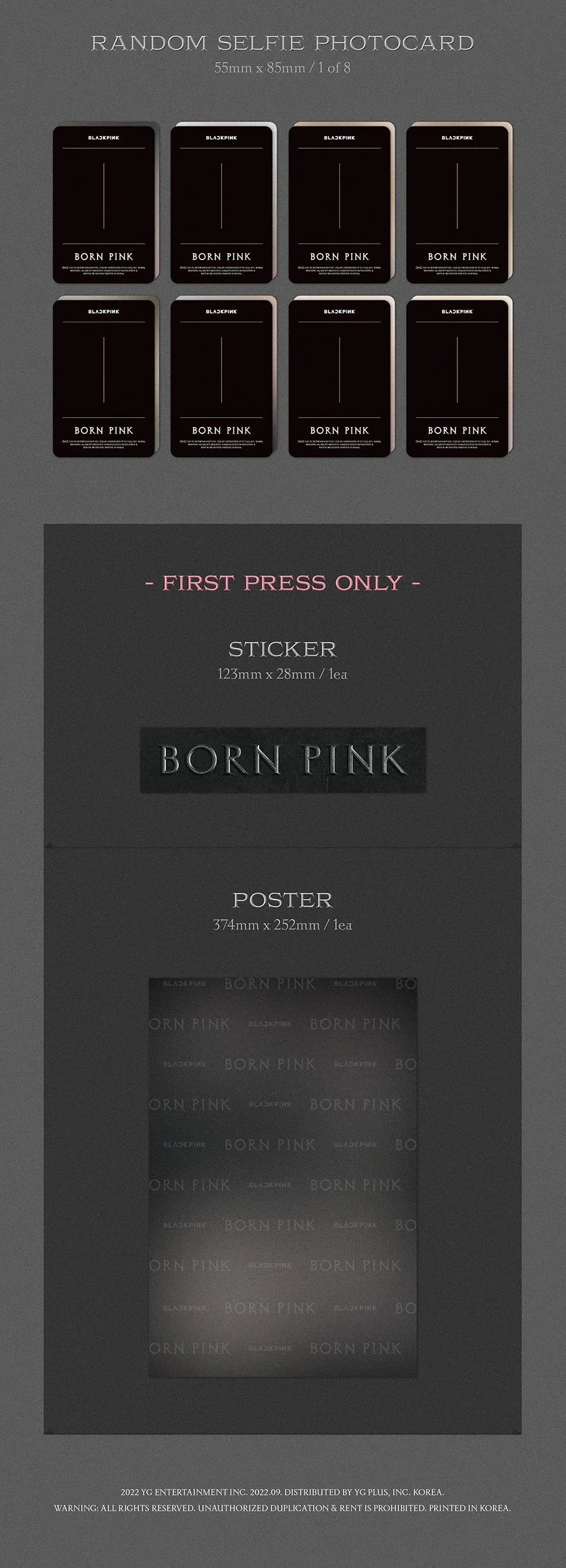 BLACKPINK 2nd Full Album - Born Pink (Box Set Ver)