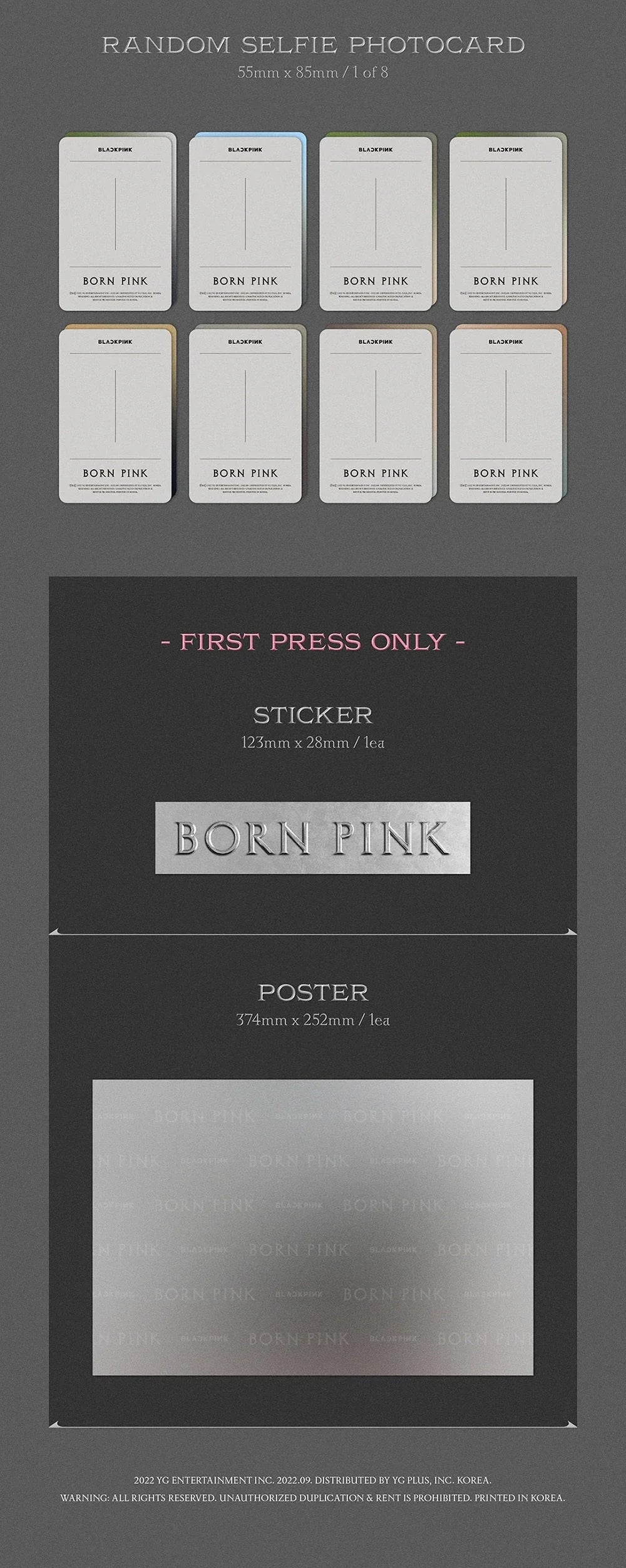 BLACKPINK 2nd Full Album - Born Pink (Box Set Ver)