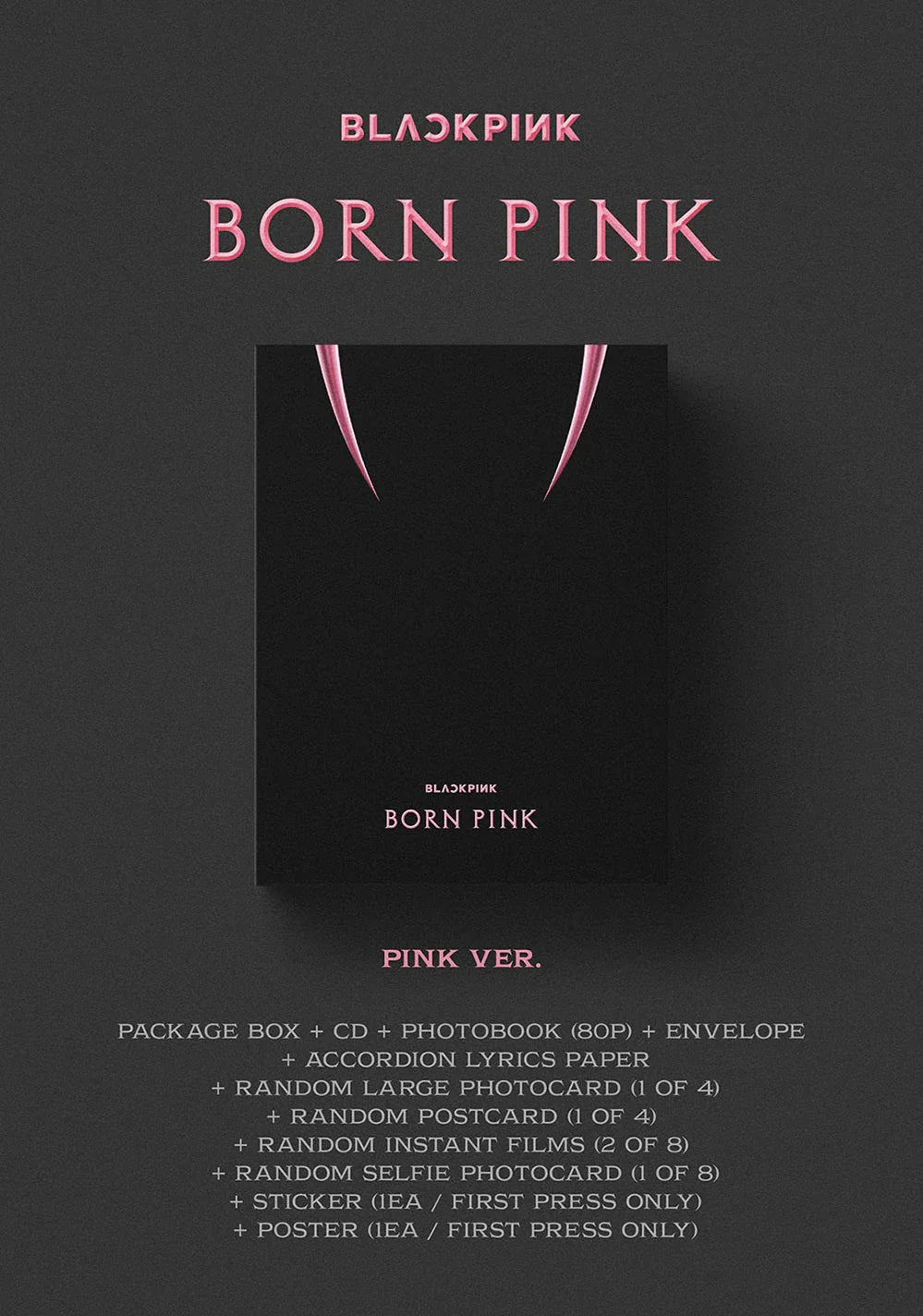BLACKPINK 2nd Full Album - Born Pink (Box Set Ver)