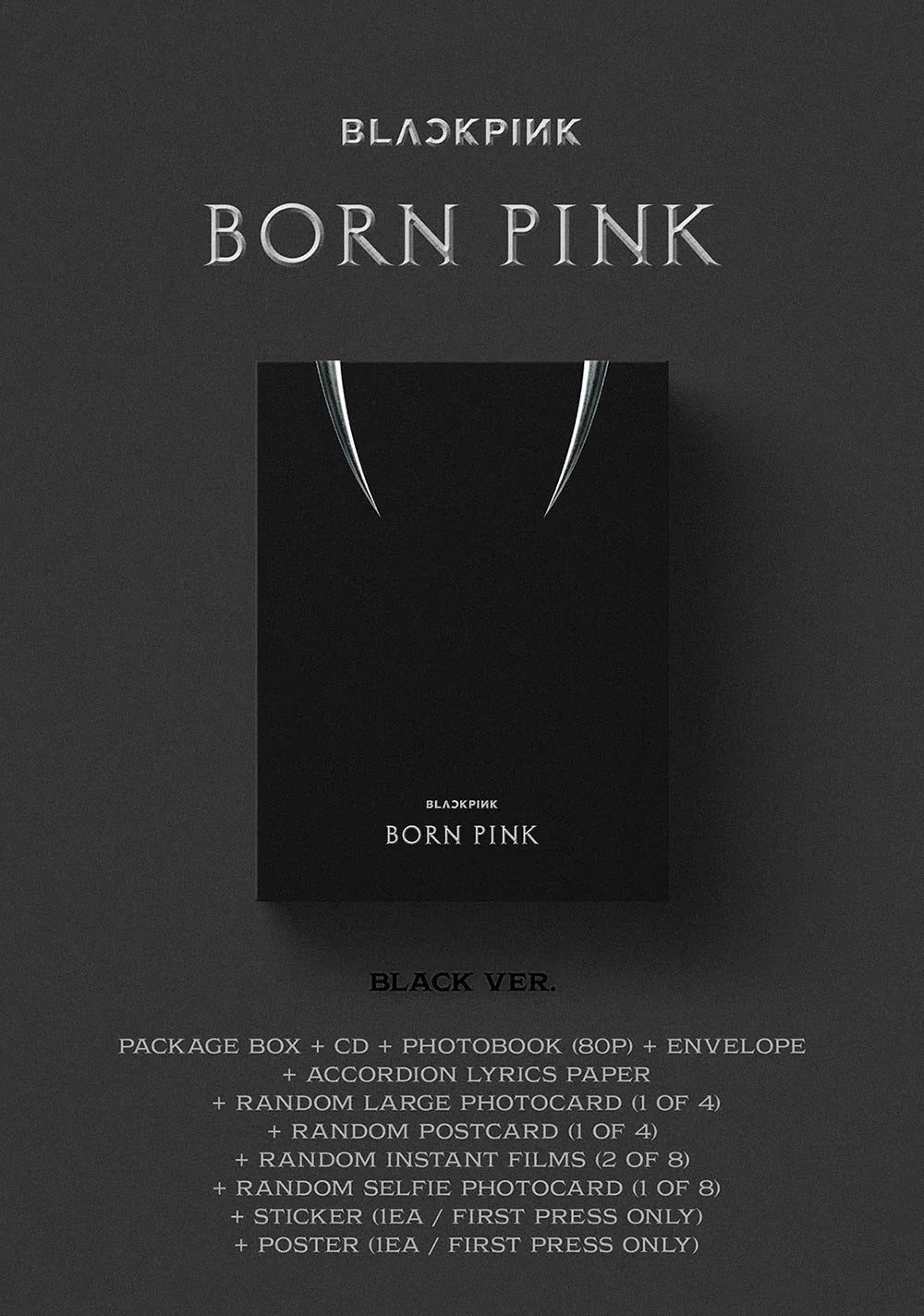 BLACKPINK 2nd Full Album - Born Pink (Box Set Ver)