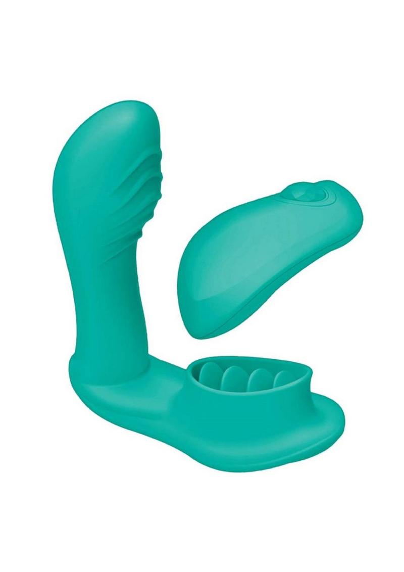 Blaze Remote Control Satisfier Rechargeable Silicone Mini Vibrator - PhishStones Products