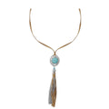 Blue Coin Necklace - PhishStones Products