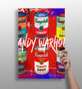 Pop Art Soup Cans Aluminum Print
