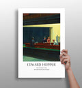 Late Night Diner Counter Aluminum Print