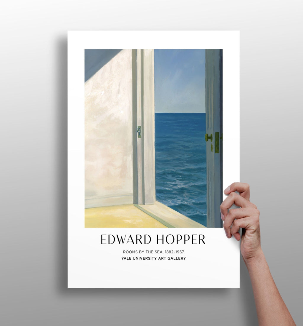 Open Door Room by the Sea Aluminum Print