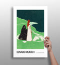 Munch Green Shore Two Women Aluminum Print
