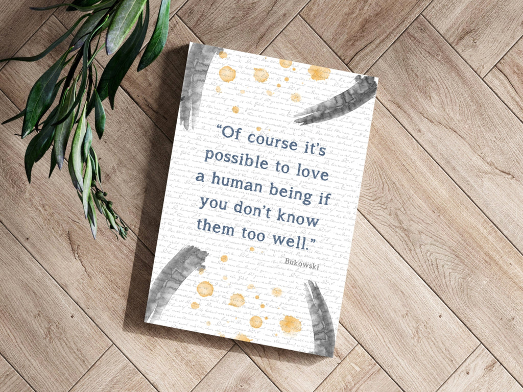 Navy Quote Gold Splash Handwriting Script Aluminum Print