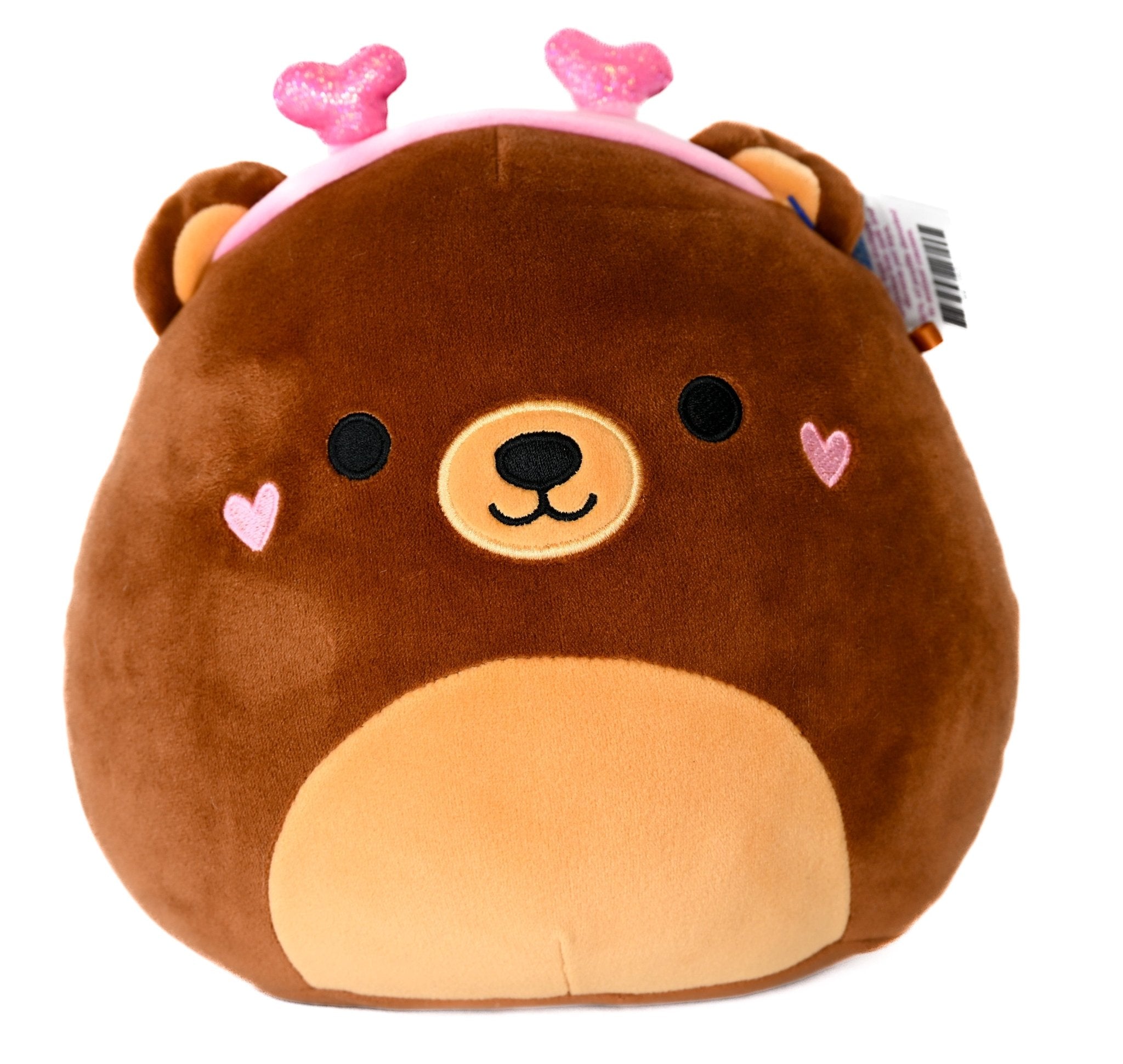 BOGO! Medium Squishy Cuddlers Super Soft Plush Pet Toys: Squeak & NO Squeak