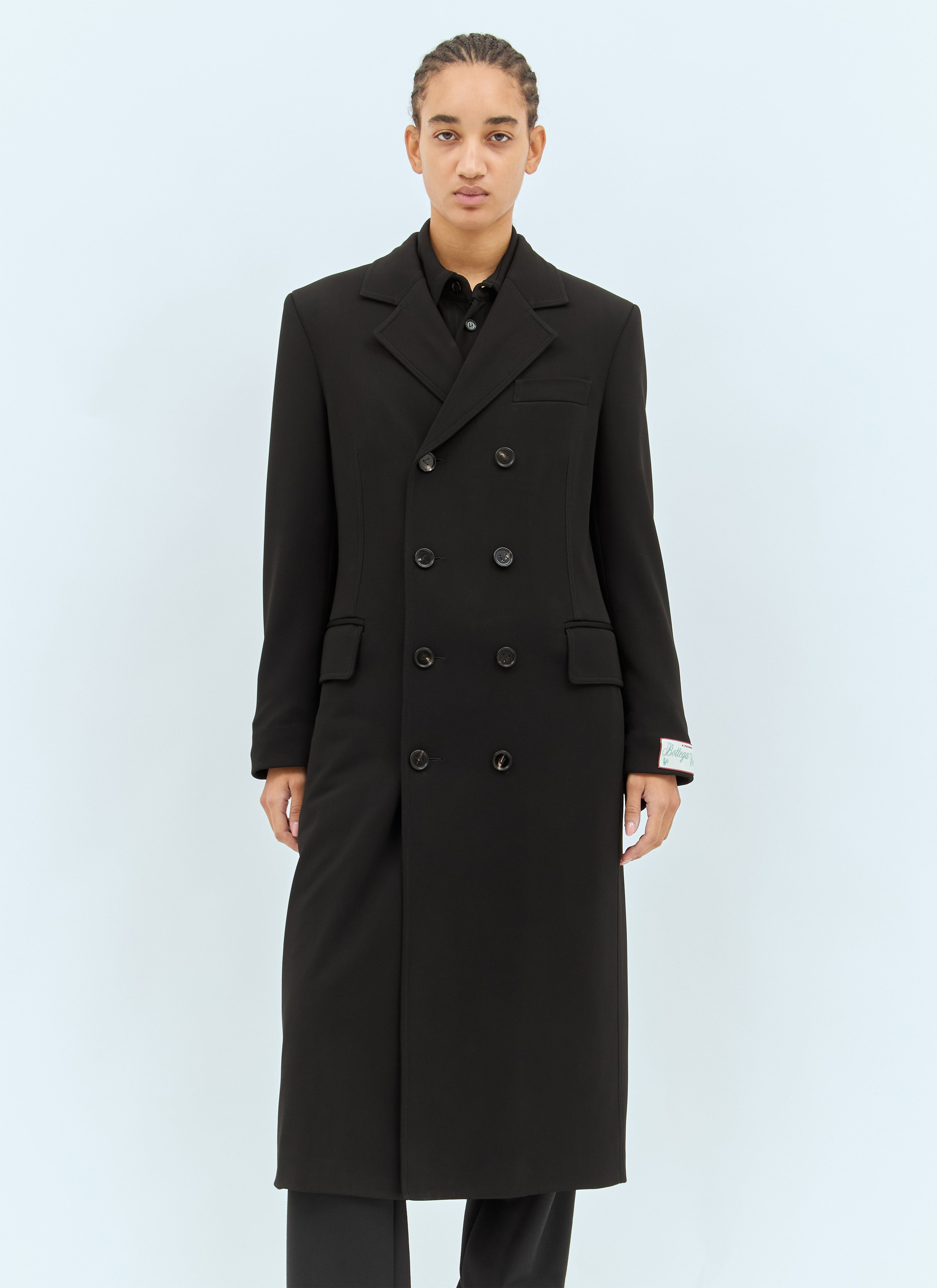 Bottega Veneta Women Matt Fluid Viscose Jersey Coat