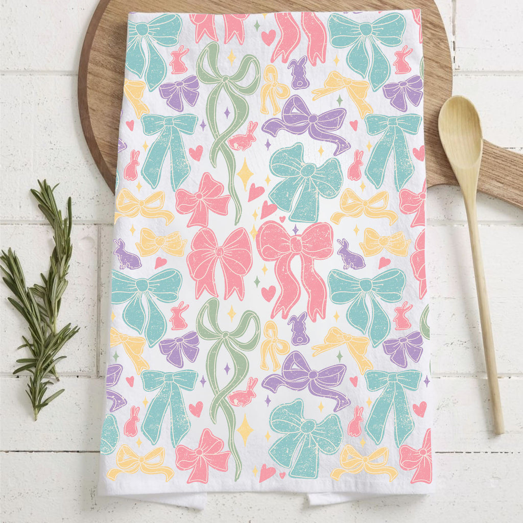 Bow Pastels Towel
