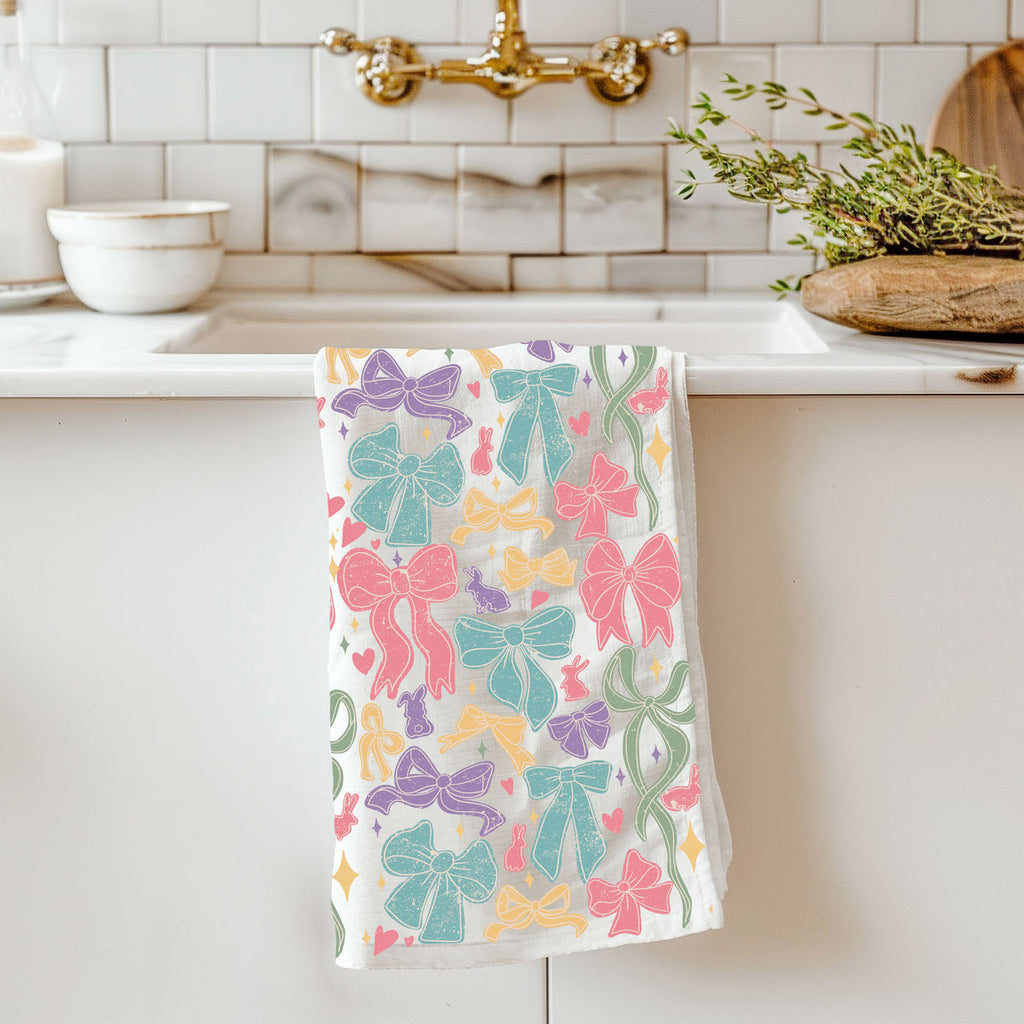 Bow Pastels Towel