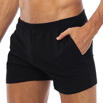 Boxer Cotton Sleep Men Swimming Briefs or Boxers Shorts with Pocket Mens Shorts Running Shorts Men Outdoor Sports Men's Gym Shorts Daily fitness shorts