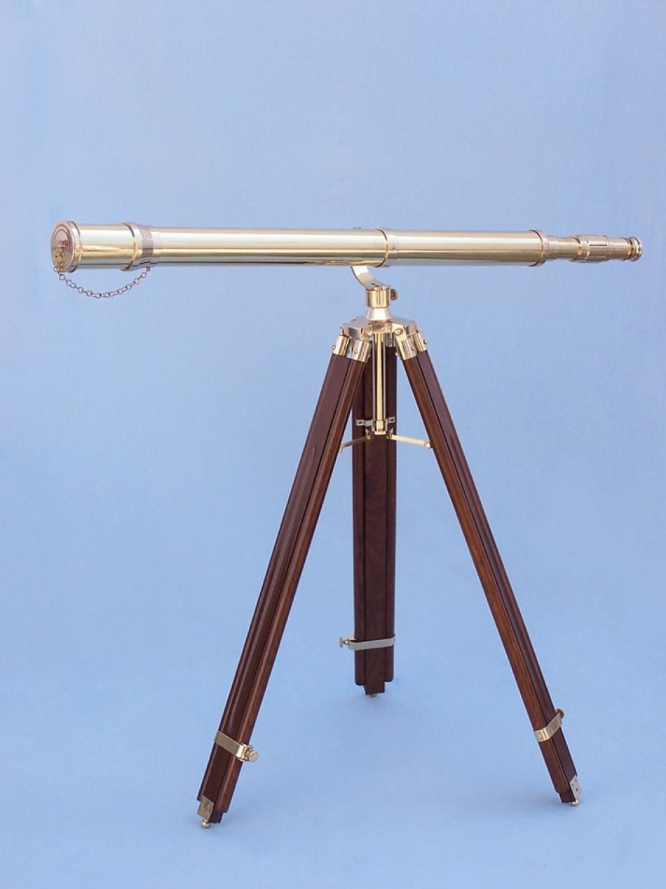 Floor Standing Brass Galileo Telescope 62""