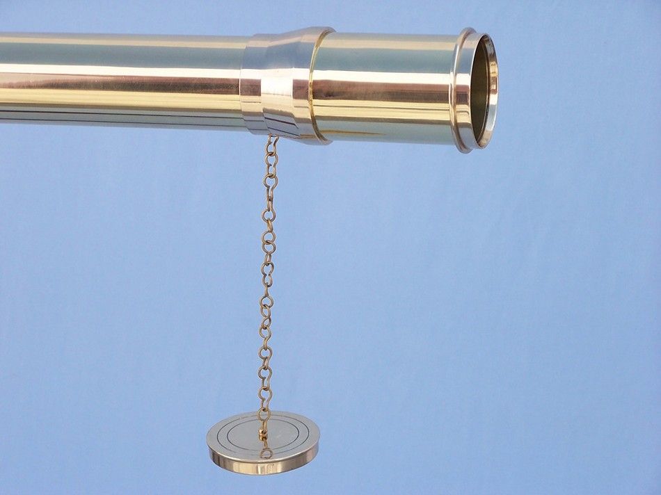 Floor Standing Brass Galileo Telescope 62""