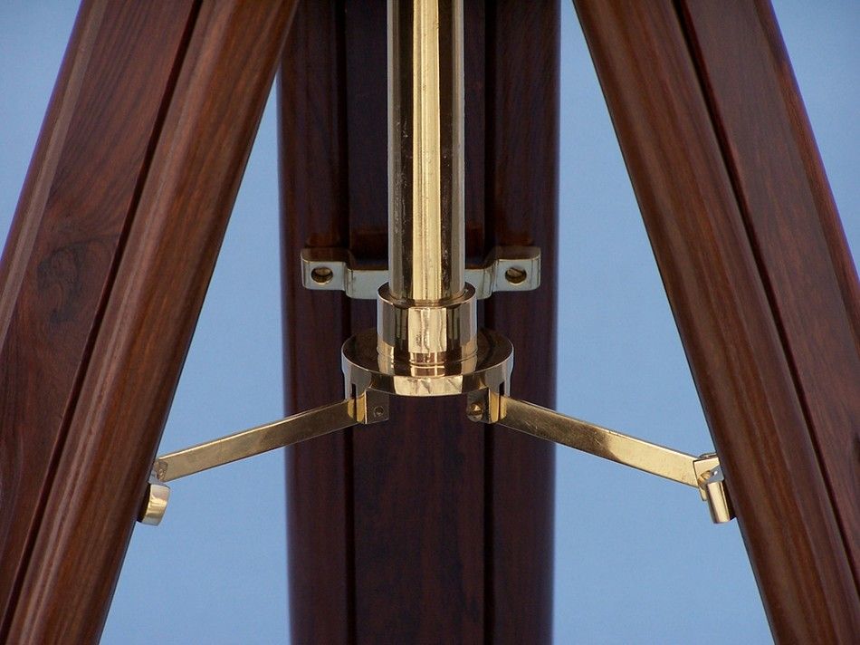 Floor Standing Brass Galileo Telescope 62""