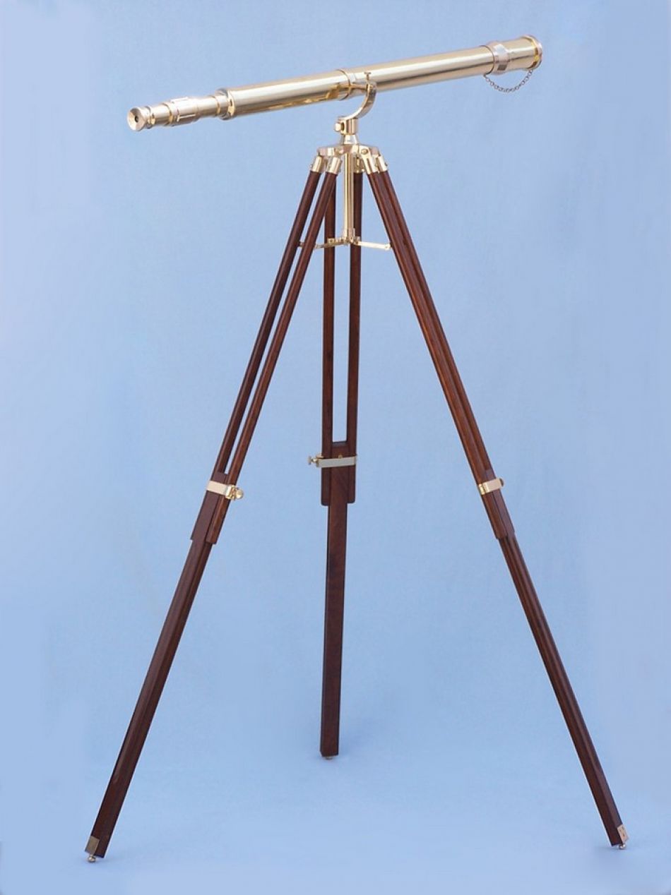 Floor Standing Brass Galileo Telescope 62""