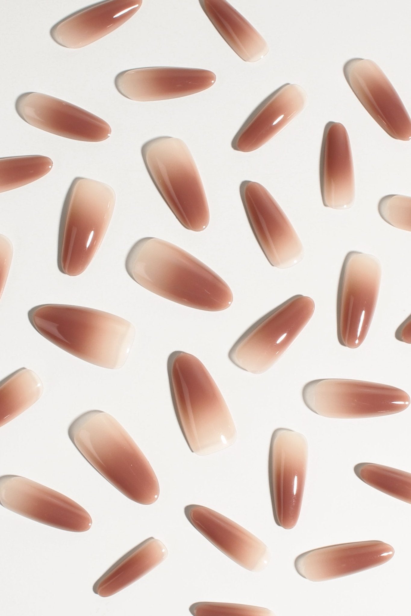 Brown Sugar Drip | Soft & Durable Press - On Nails - PhishStones Products