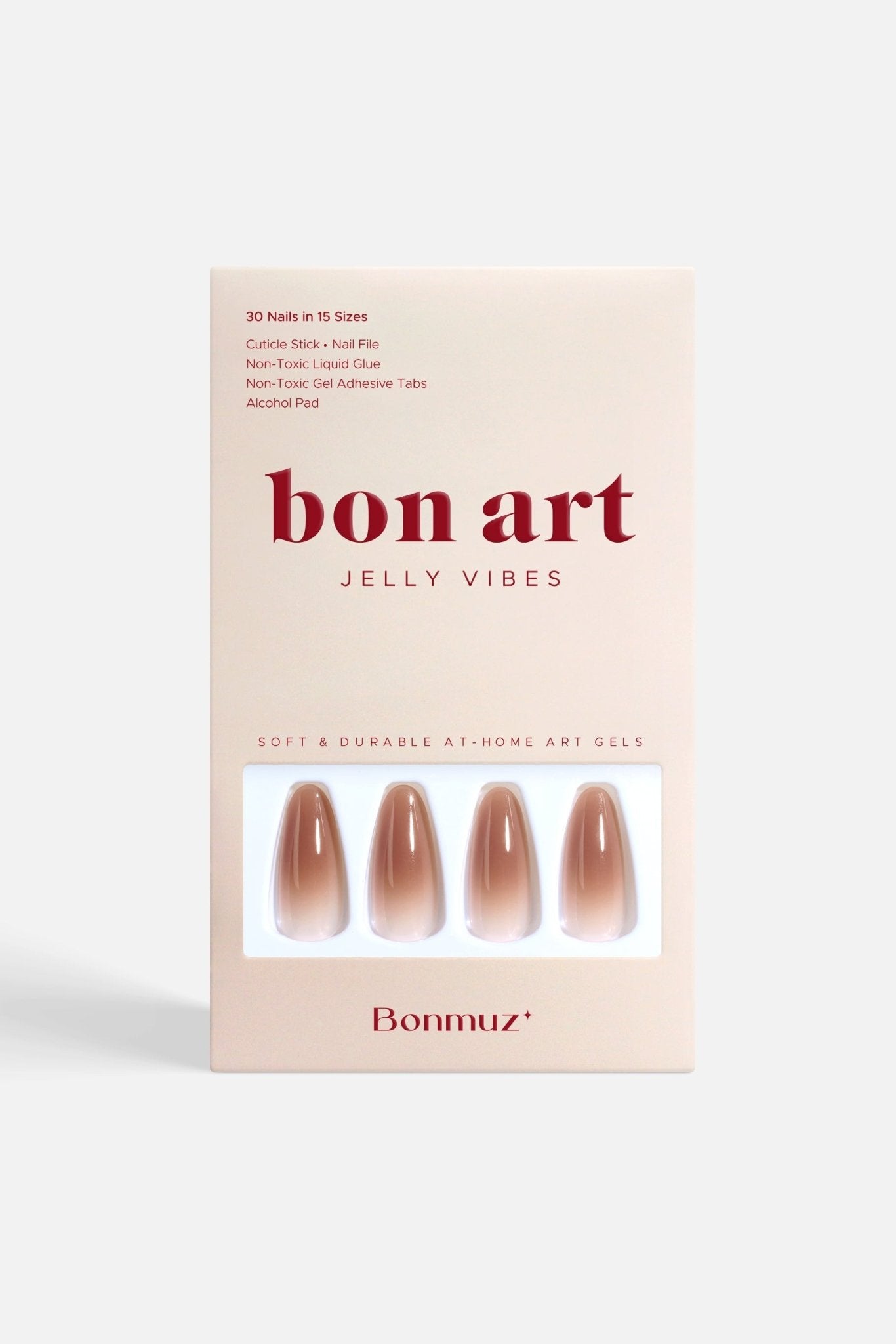 Brown Sugar Drip | Soft & Durable Press - On Nails - PhishStones Products