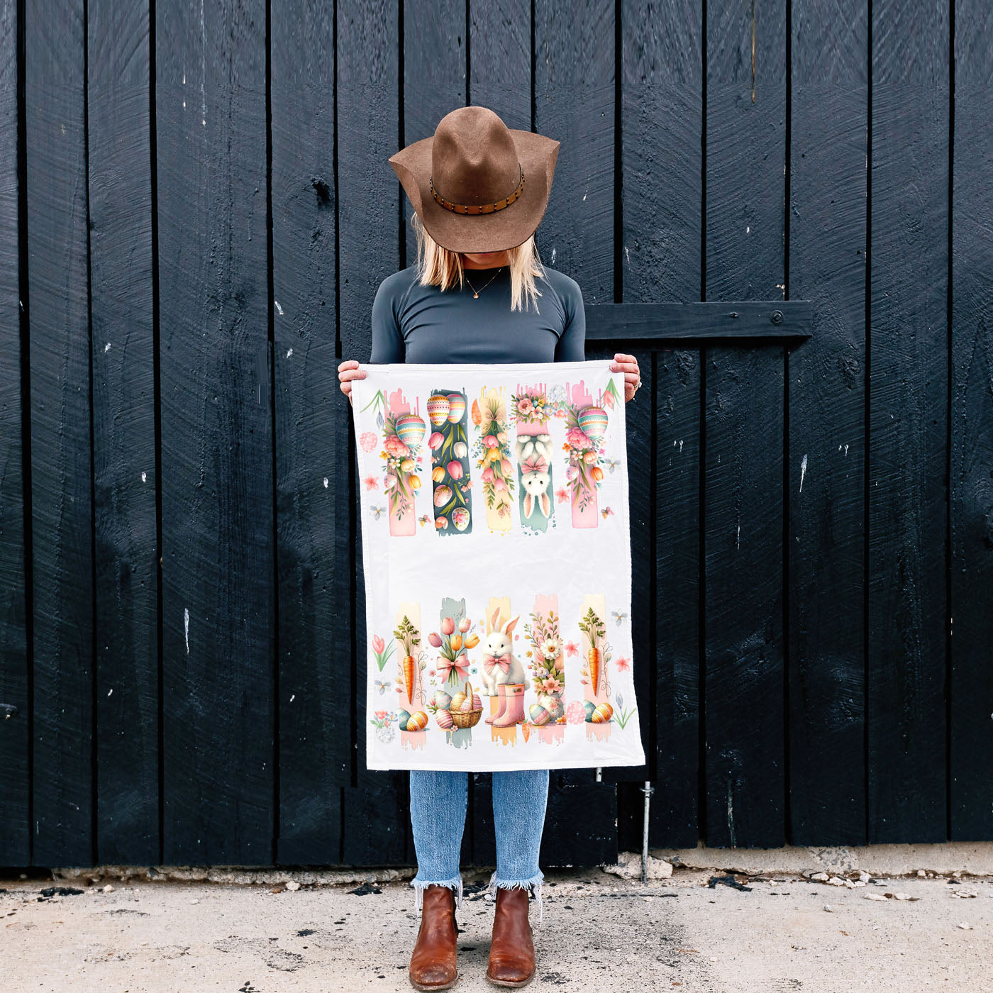 Brushstroke Spring Towel