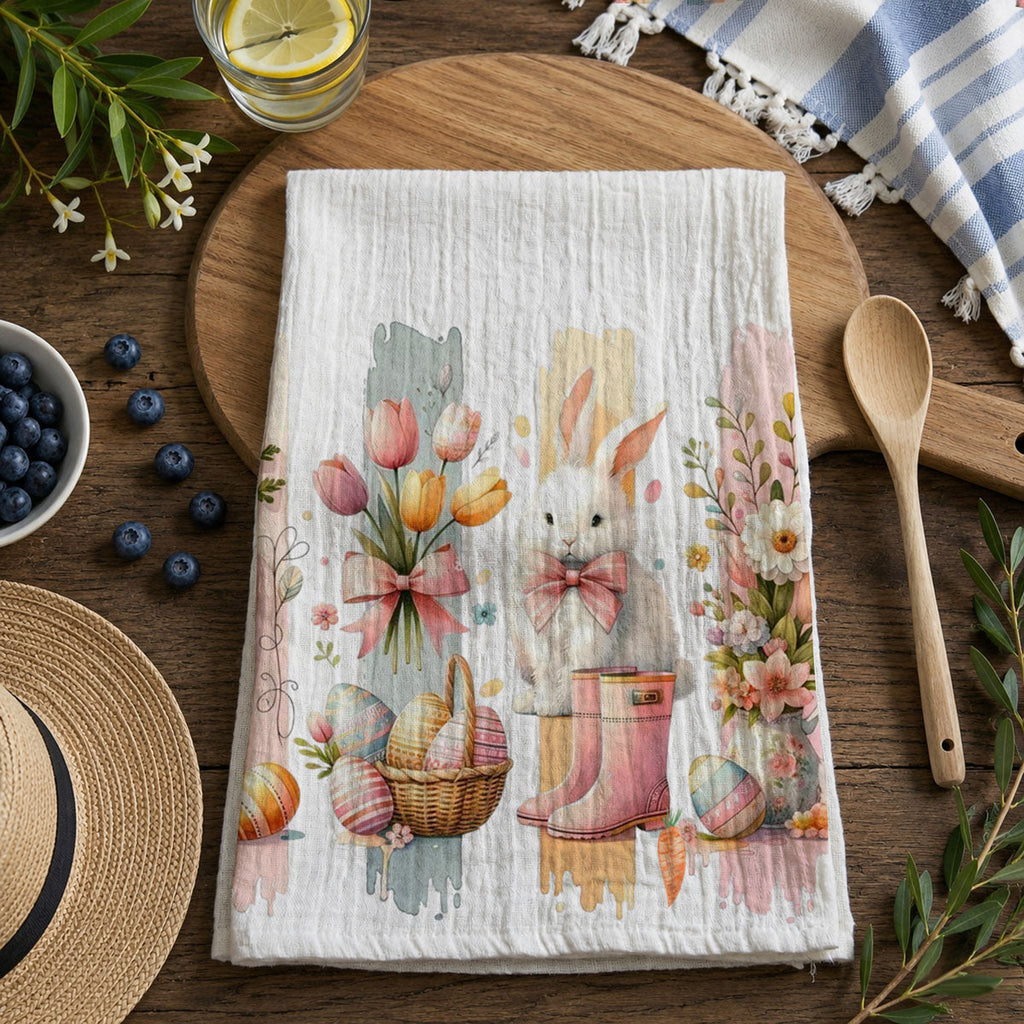 Brushstroke Spring Towel