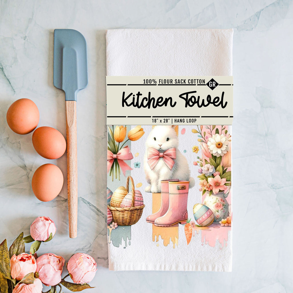 Brushstroke Spring Towel