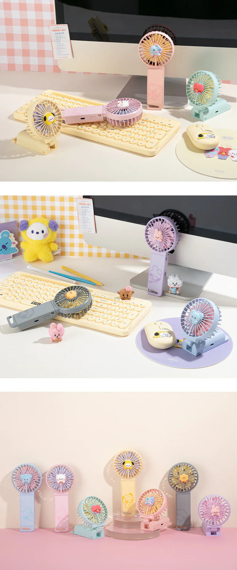 BTS x BT21 -  Minini 3Way Handy Fan