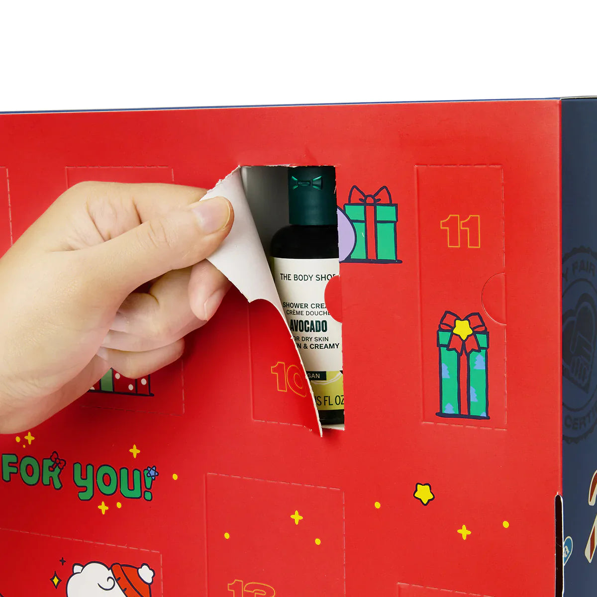 BTS x BT21 The Body Shop - 2023 Holiday Advent Calendar