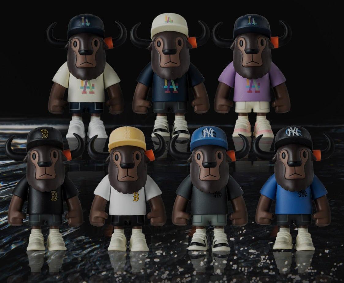 BTS x New Era Mlb Mini Buffalo Figure (With Cap)