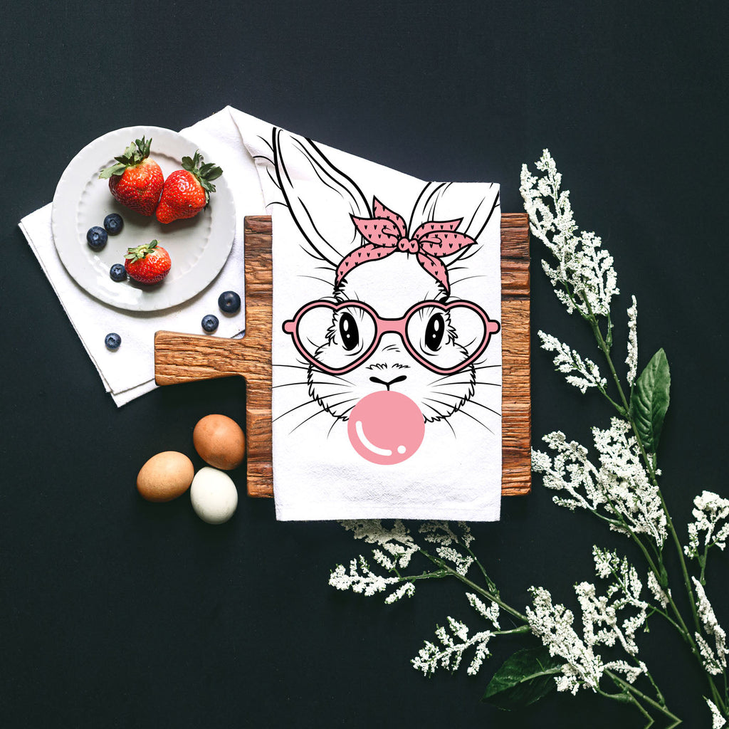 Bubblegum Bunny Towel