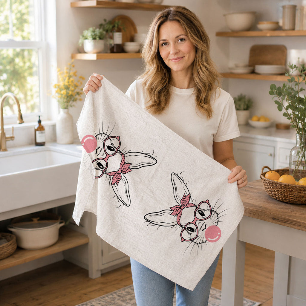 Bubblegum Bunny Towel
