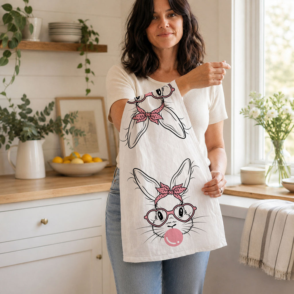 Bubblegum Bunny Towel