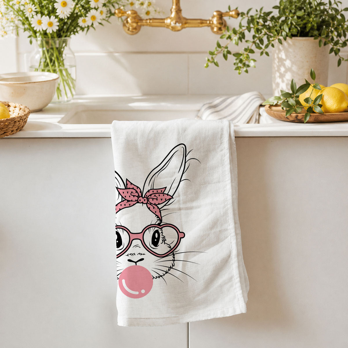 Bubblegum Bunny Towel