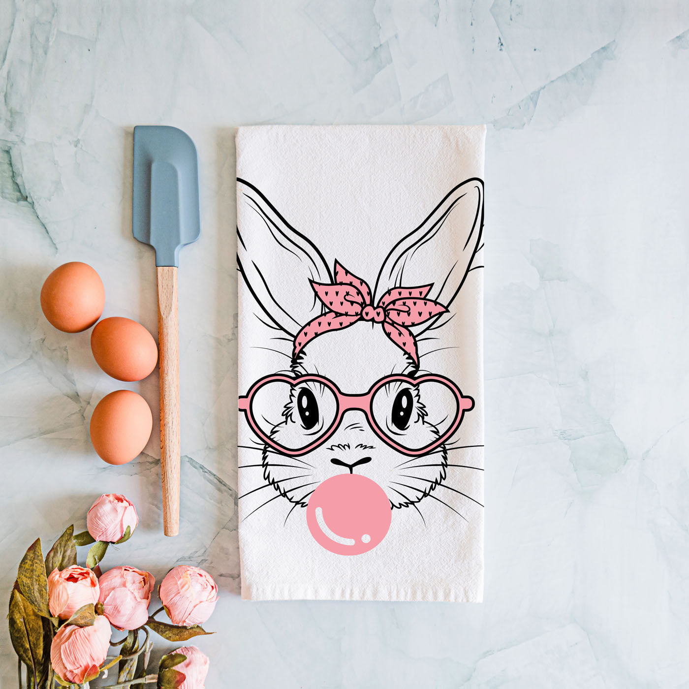 Bubblegum Bunny Towel