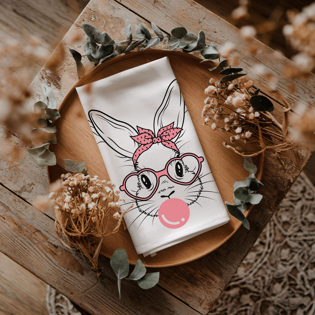 Bubblegum Bunny Towel