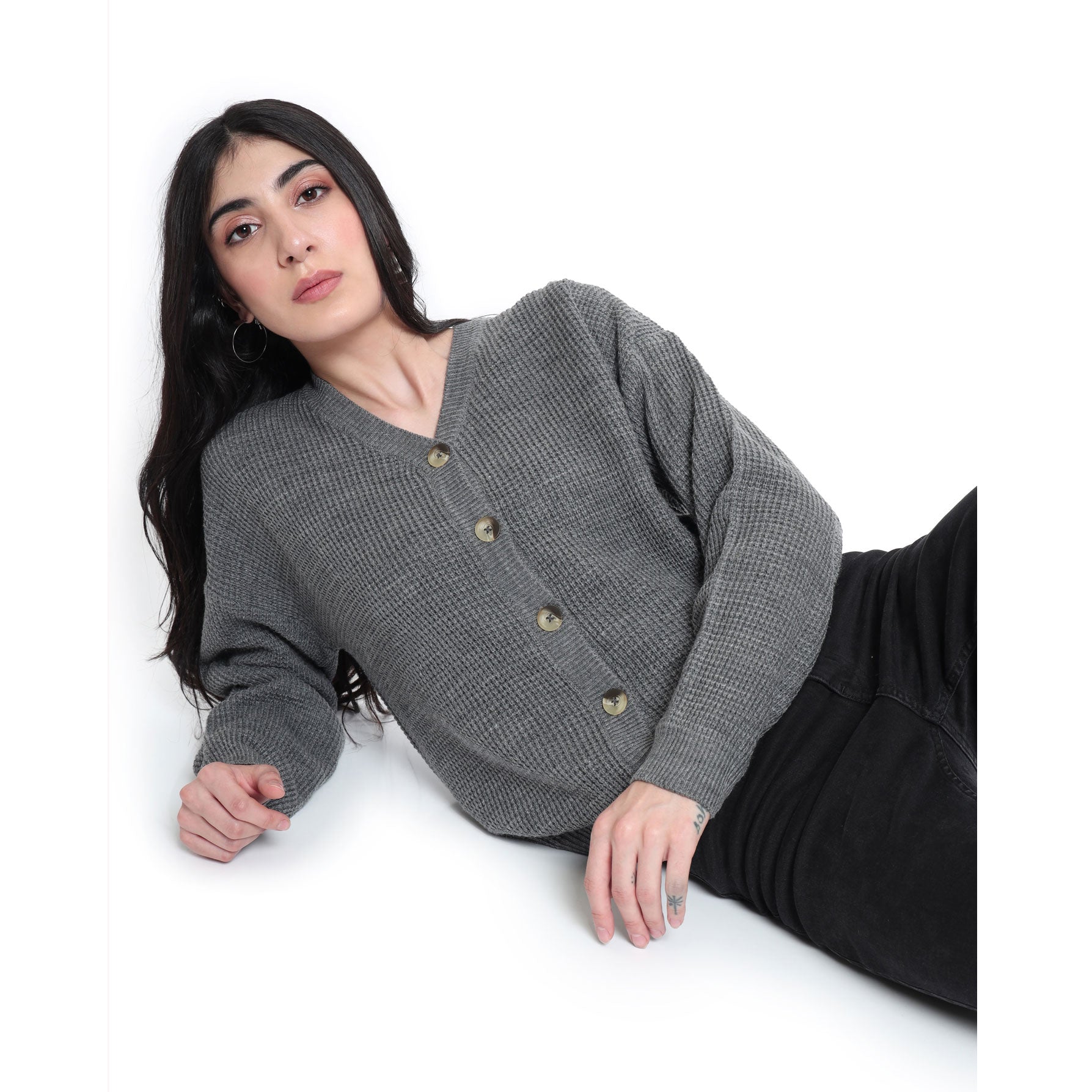 Button - Up Cardigan Sweater - PhishStones Products