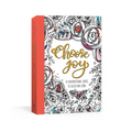 Choose Joy Postcard Book: 24 Inspirational Cards to Color and Send - Paperback