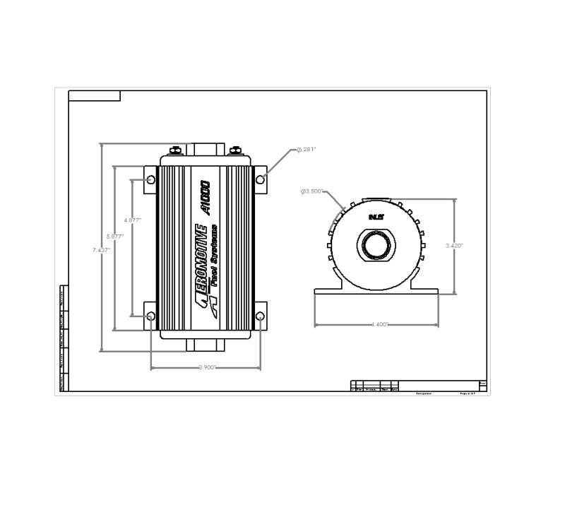 Aeromotive  A1000 Fuel Pump