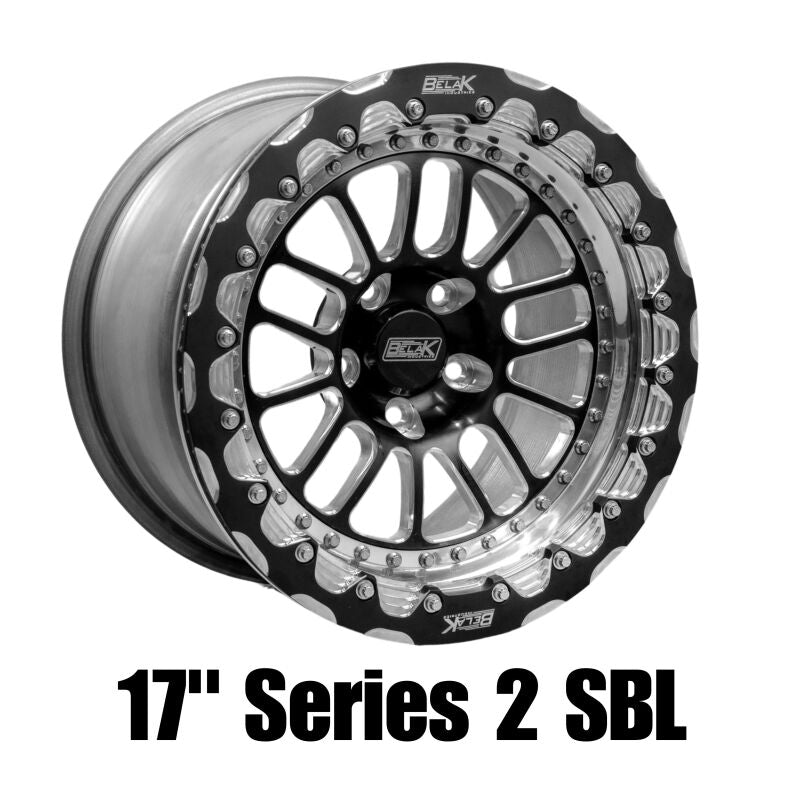 Belak Wheels Belak 17x10.5 / 6.5in BS / 5x4.75 BP / HIGH Pad / Series 2 Wheel - Non-Beadlock 17105475S28BS-NBL