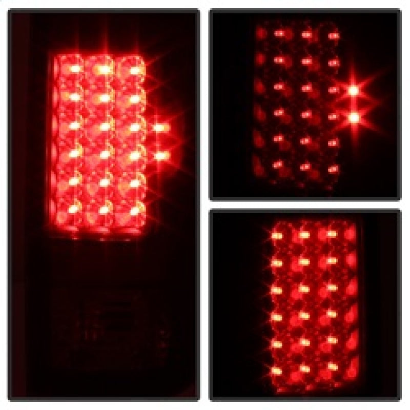 SPYDER Xtune Ford F250/350/450/550 Super Duty 99-07 LED Tail Lights Black Smoke ALT-JH-FF15097-LED-BKSM 9027642
