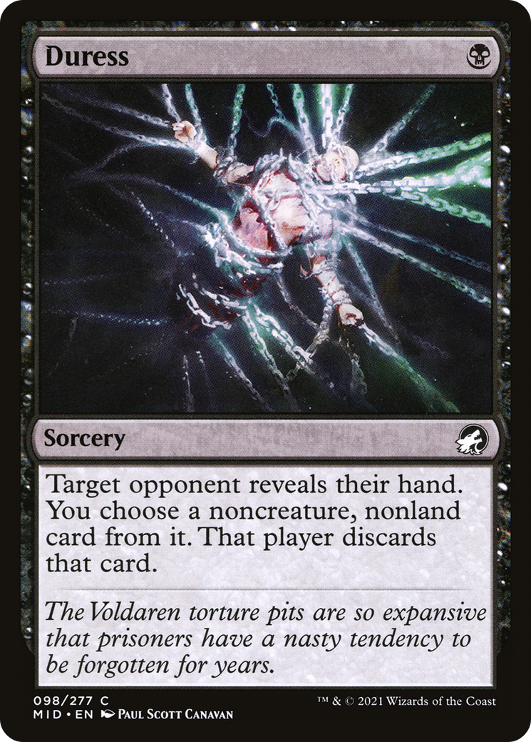 Duress (MID-098) - Innistrad: Midnight Hunt