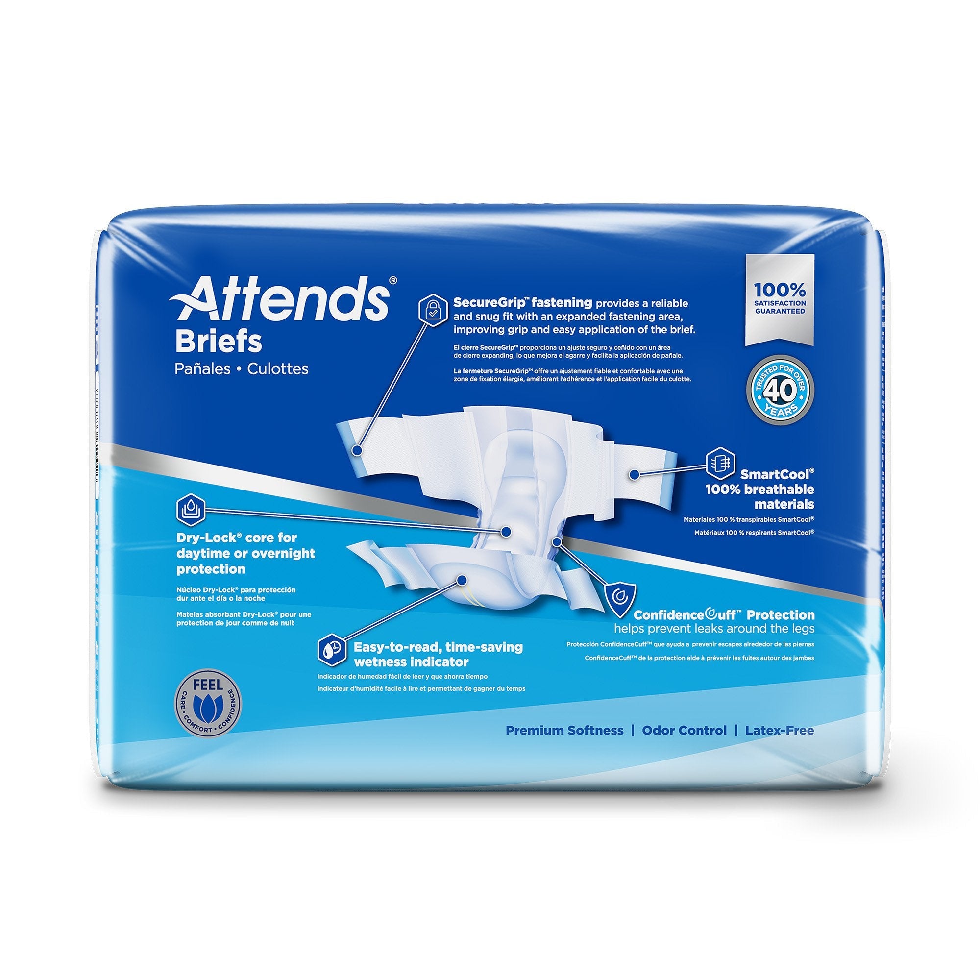 Attends® Advanced Briefs, X-Large DDC40