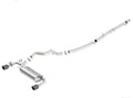 Borla 16-17 Focus RS Turbocharged 2.3L Single Split Exit ATAK Catback Exhaust 140730CFBA