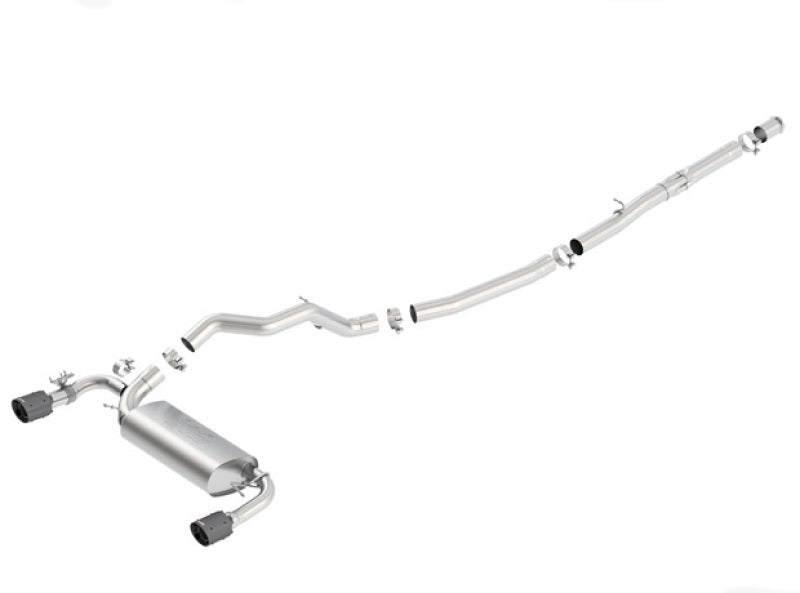 Borla 16-17 Focus RS Turbocharged 2.3L Single Split Exit ATAK Catback Exhaust 140730CFBA