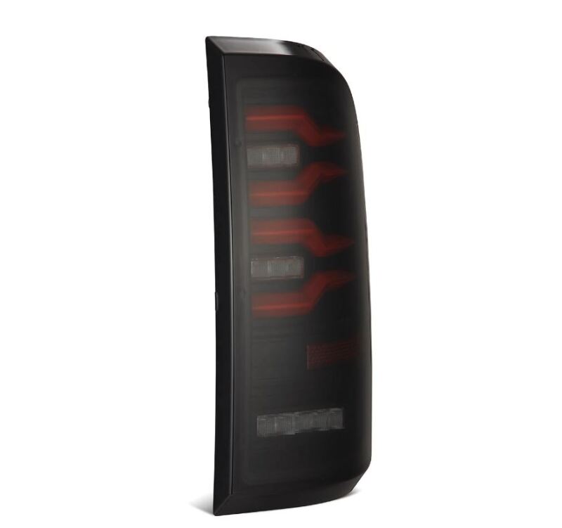 AlphaRex 97-03 Ford F150 / 99-16 Ford F250/F350/F450/F550 LUXX-Series LED Tail Lights - Black/Red 658003 *Discontinued