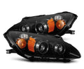 AlphaRex 99-09 Honda S2000 LUXX-Series Projector LED Headlights - Alpha-Black 880270 *Discontinued