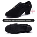 Mesh Oxford Cloth Professional Latin Dance Shoes For Summer