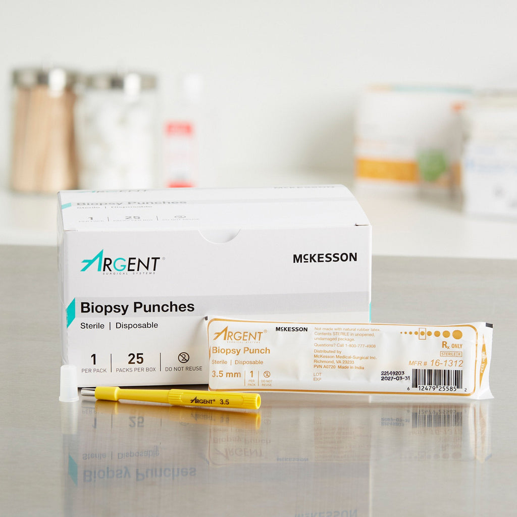 Biopsy Punch McKesson Argent™ Dermal 3.5 mm 16-1312