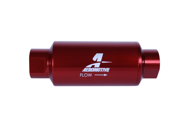 Aeromotive 10-m Microglass Element, Filter, In-Line, ORB-10 Port, Bright-Dip