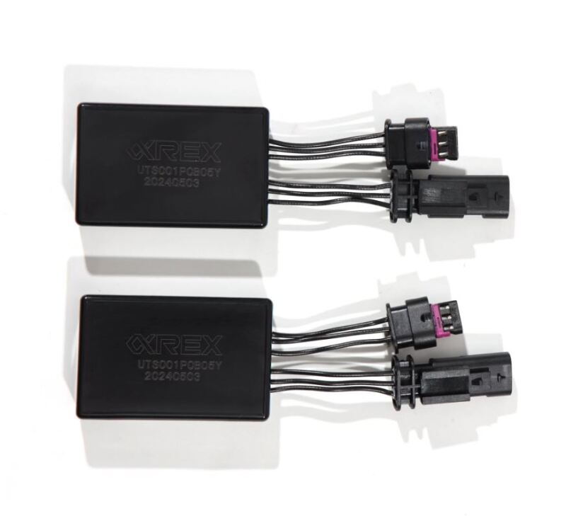 AlphaRex 17-23 Tesla Model 3/Y Stock Reflector Headlights to ARX Fog Lights Decoder Wiring Adapter 210081 *Discontinued