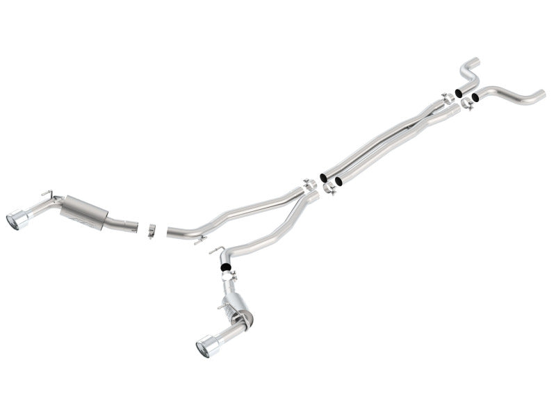 Borla 14-15 Chevy Camaro SS 6.2L V8 Single Split Rear Exit ATAK Catback Exhaust 140532